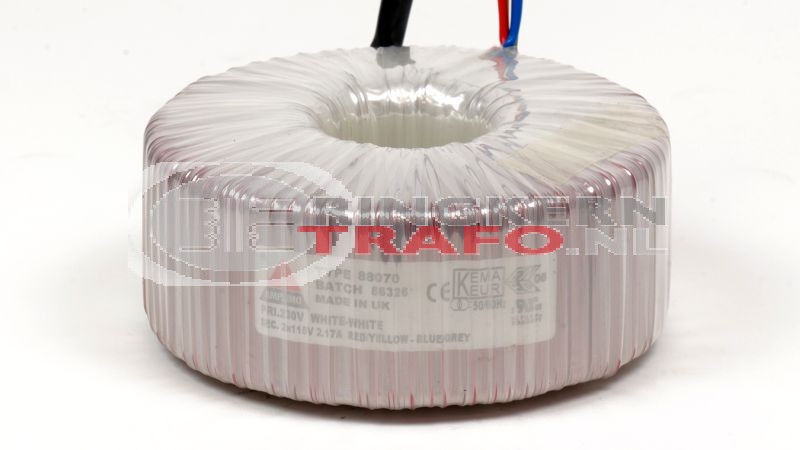 Ringkerntrafo 88070: 230V / 2x115V 500VA